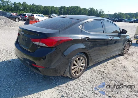 2014 Hyundai Elantra Se z USA, uszkodzony, nr VIN KMHDH4AE5EU201870